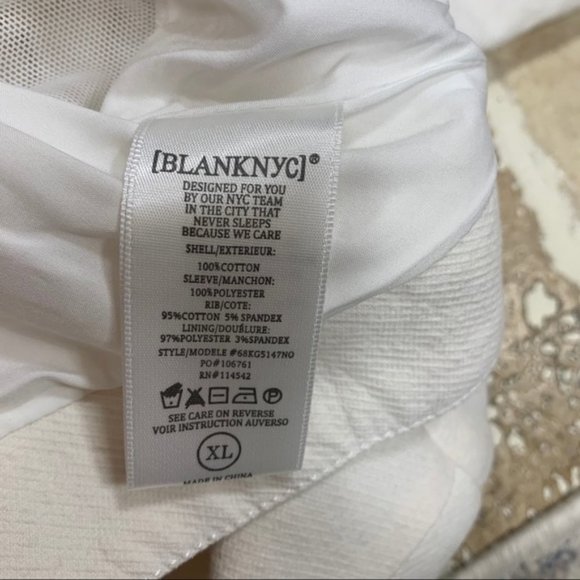 Blank NYC Mesh Detail Crepe Jacket - Picture 10 of 10